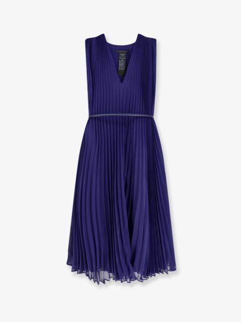 Max Mara Max Mara Mxecapsula Pleated Long Dress