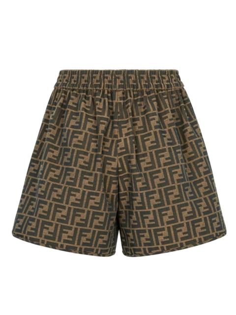 FENDI SHORTS IN CANVAS