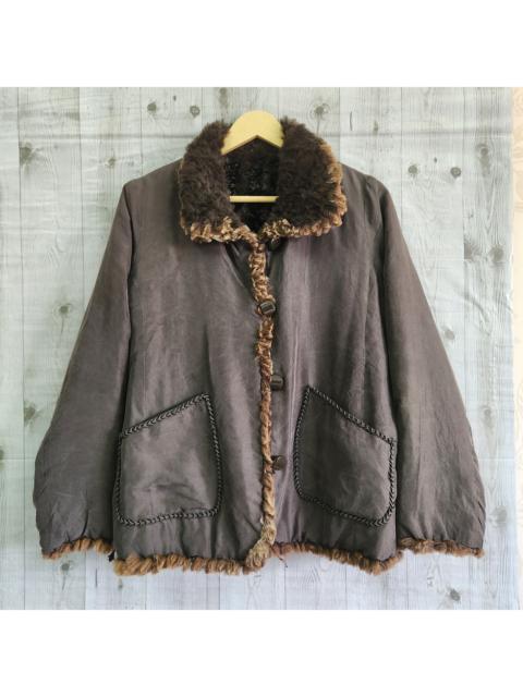Fur Reversible Jacket By Japanese Designer Unbranded