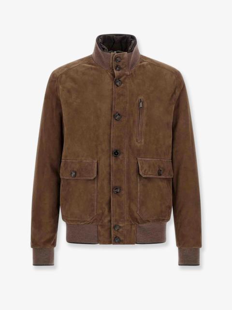 Other Designers MOORER - Moorer Adelsio-Ur Suede Jacket