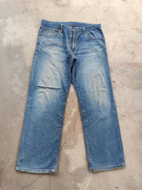 Other Designers Japanese Brand - Vintage Japanese Jean Baggy Denim Distressed Faded