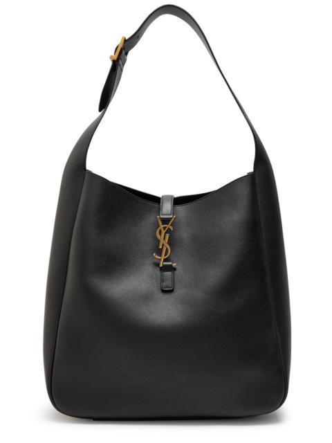 SAINT LAURENT Saint Laurent Le 5 à 7 Large Grained Leather Shoulder bag