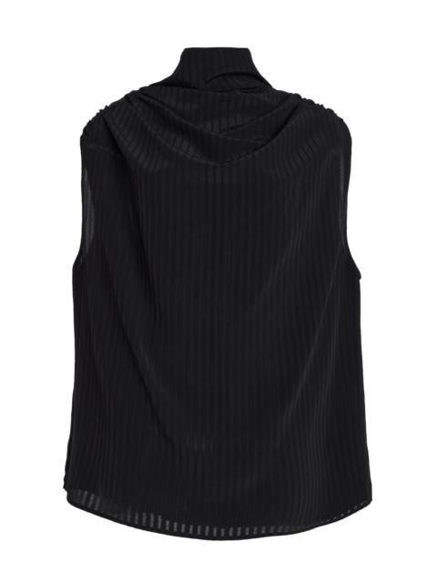 KALLMEYER Penny Cowl-Neck Top black