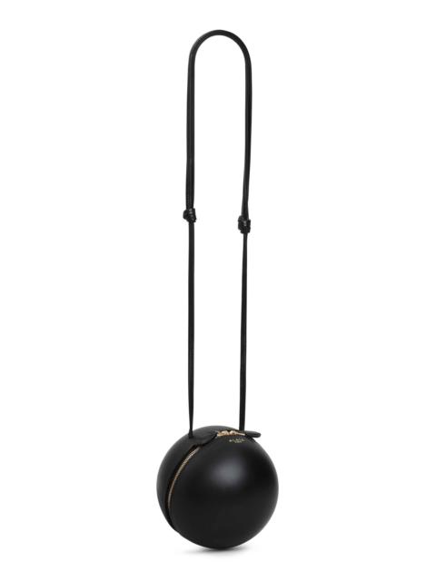 Alaïa Sphere Leather Shoulder Bag black