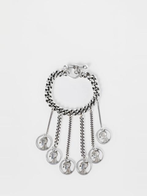 Ann Demeulemeester Tala Coin Signet Necklace