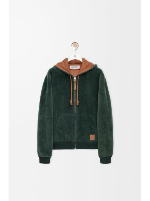 Loewe Loewe Hoodie Sweatshirt In Shearling