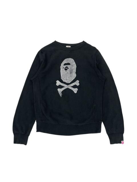A BATHING APE® Bape Pirate Crossbone Sweatshirt Made in Japan