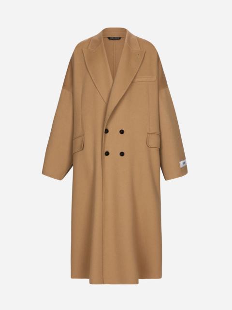 Dolce & Gabbana Double-breasted double cashmere coat