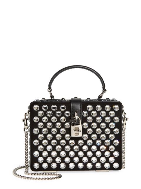 Dolce & Gabbana Crystal Embellished Box Bag