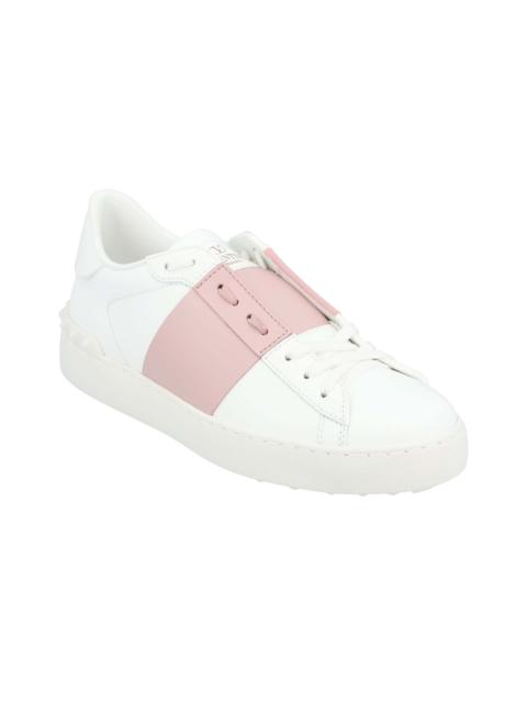 Valentino Valentino Women's Calfskin Leather Open Sneaker (Authentic Pre-Loved)