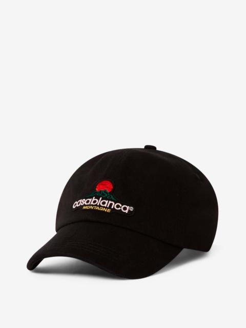 CASABLANCA EMBROIDERED LOGO CAP
