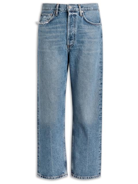 Agolde 90s Cropped Straight-leg Jeans