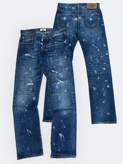 Levi's Vintage Y2K Levi’s 501 Paint Splatter