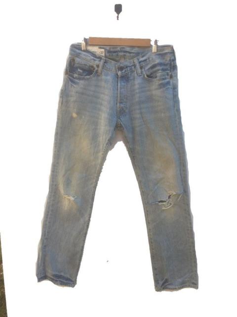 Other Designers ABERCROMBIE DISTRESSED DENIM PANTS