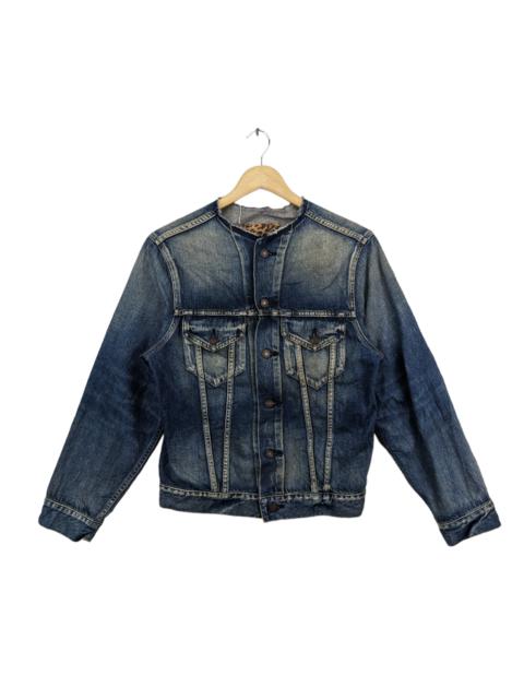 Other Designers Distressed Denim - Vintage Denim Jacket Distressed Kapital Style
