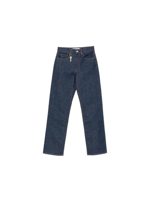 Carven Carven Blue Denim - Straight-Leg Jeans Women