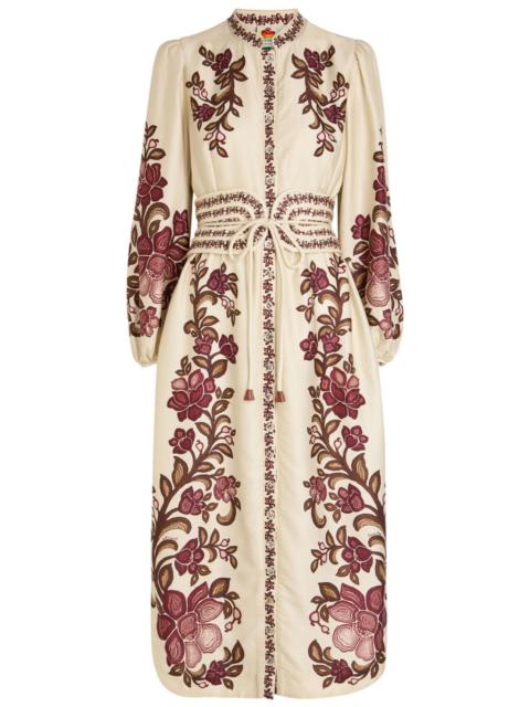 papaya salad scarf mini dress FARM Rio Papaya Salad Scarf Mini Dress