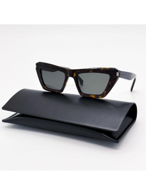 SAINT LAURENT NEW SAINT LAURENT SUNGLASSES SL467 002 HAVANA WOMEN