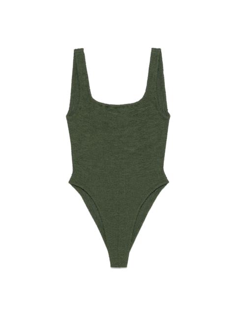 square-neck swimsuit