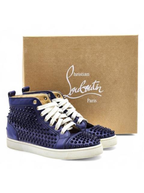 Christian Louboutin Christian Louboutin Louis Spikes 1130493 Sneakers Navy Blue EU 41 US 8 Preowned