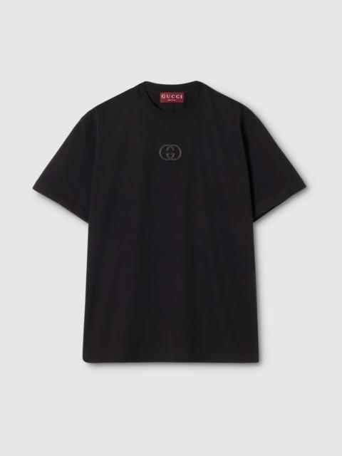 GUCCI Cotton jersey T-shirt with embroidery