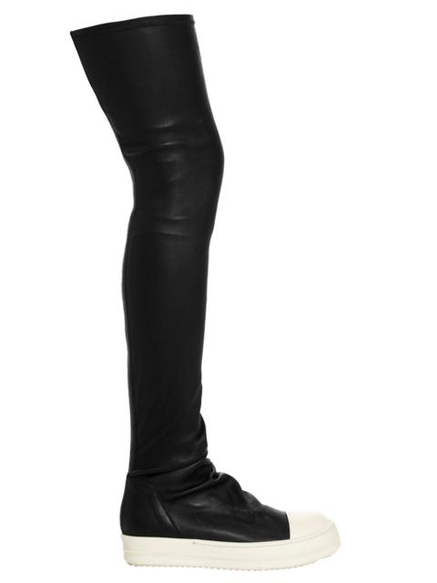 Rick Owens Women 'Knee High Stocking Sneaks' Boots