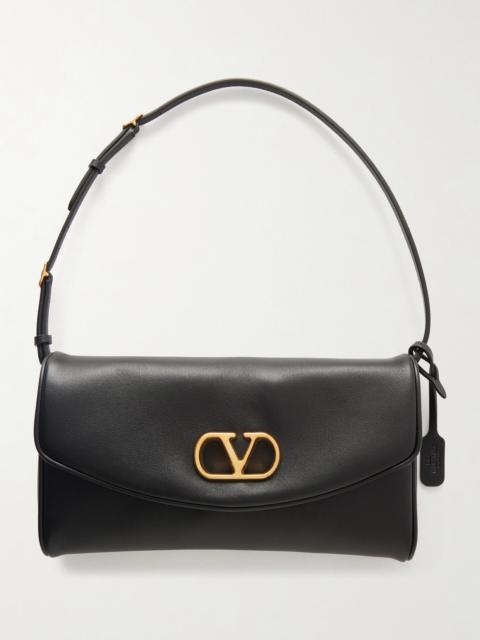 Valentino Devain Leather Shoulder Bag