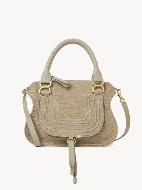 Chloé SMALL MARCIE BAG IN RAFFIA-EFFECT FIBERS