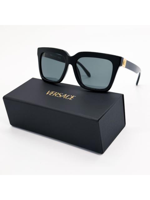 VERSACE NEW VERSACE SUNGLASSES VE4498 GB1/87 BLACK WOMEN MOD 4498