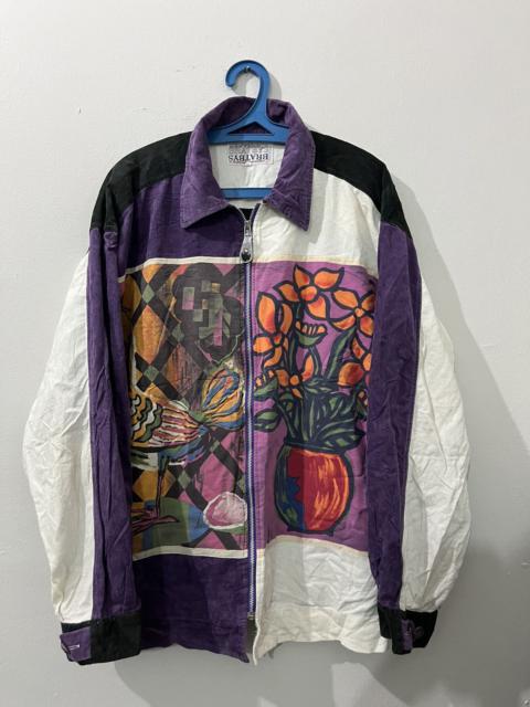 Other Designers Japanese Brand - Vtg 90s Japanese Designer Bratsby Pop Art Corduroy