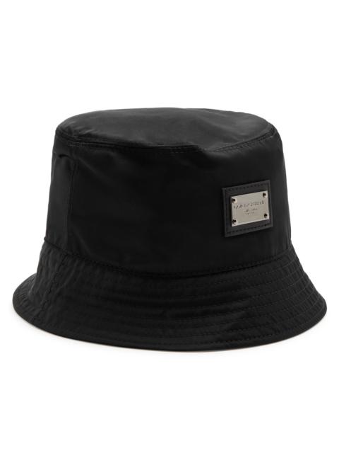 Dolce & Gabbana Logo nylon bucket hat