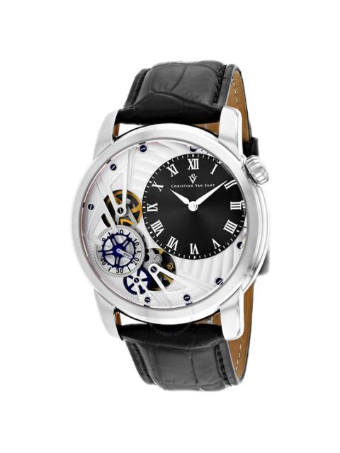 Other Designers Christian Van Sant Sprocket Auto-Quartz Black Dial Men's Watch CV1541