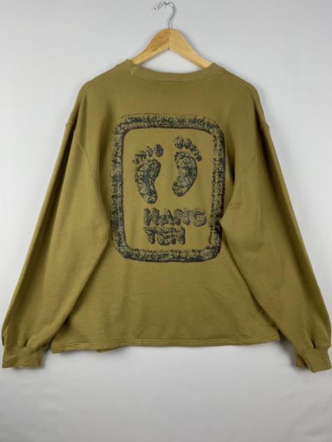 Other Designers Vintage Hang Ten Big Logo Sweatshirt Brown