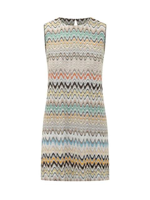 Missoni Missoni Women Missoni Zigzag Knit Sleeveless Dress