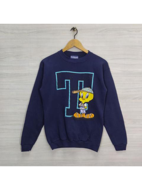 Other Designers Cartoon Network × Vintage × Warner Bros - Vtg 90s Tweety Bird Crewneck 1995
