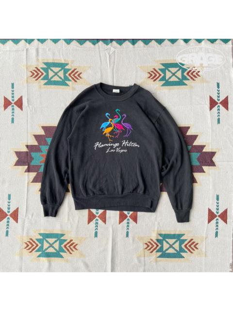 ANONYMOUSISM Crewneck FLAMINGO HILTON Las Vegas Merchandise Official