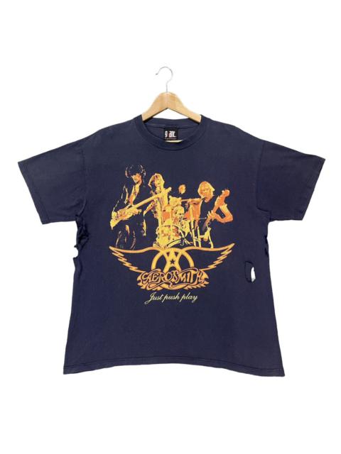 Other Designers VINTAGE AEROSMITH 2002 TOUR DISTRESSED T SHIRT