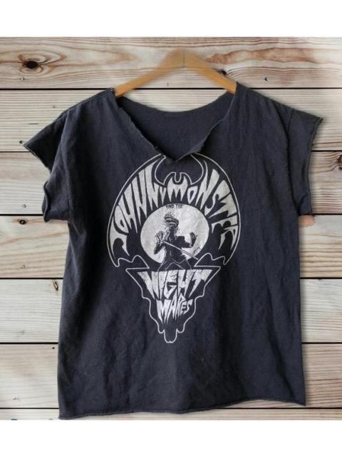 Other Designers Vintage Johnny Monster Tour Night Mares Black Concert Shirt
