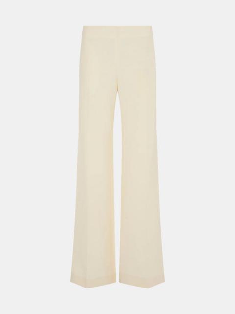 The Row Off White Foulard Pants
