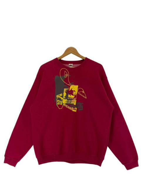 Other Designers True Vintage Quiksilver Surf Style Crewneck Sweatshirt