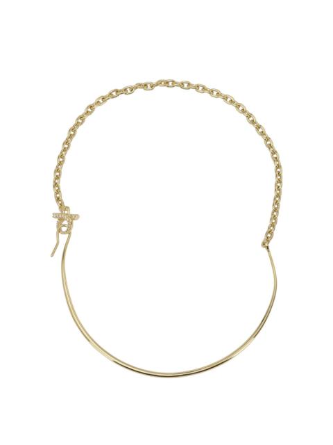 FERRAGAMO Ferragamo Gancini Necklace Gold Women