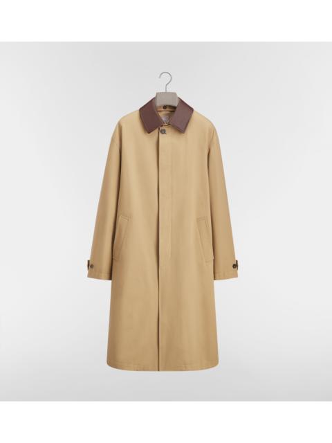 Dior Dior Long Coat With Dior Embroidery