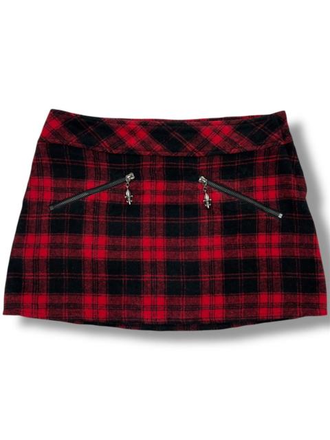 Other Designers Japanese Brand - Ghost of Harlem Plaid Skirt
