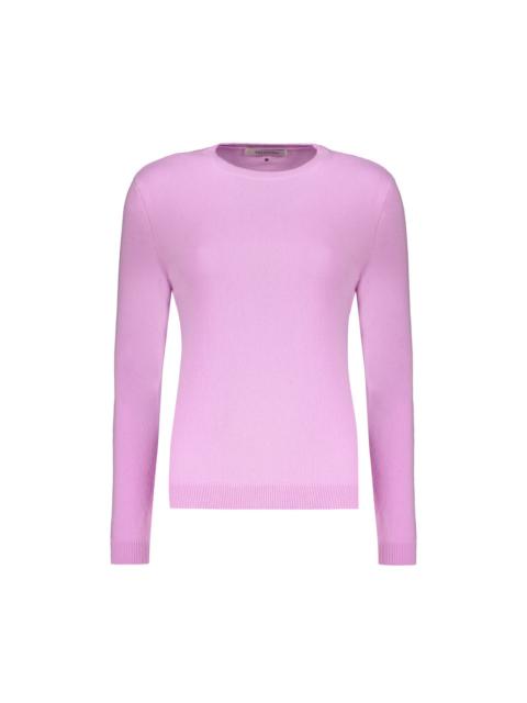 Valentino Valentino Womens Lilac Wool Crewneck Sweater