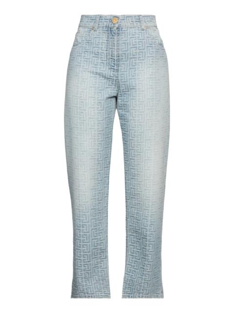 Balmain Blue Women's Denim Pants