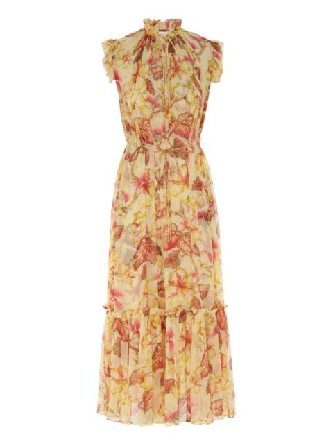 Zimmermann Matchmaker Flutter Midi Dress