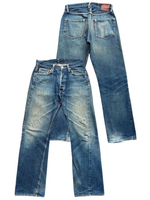 Other Designers Denime Japan Distressed Selvedge Mudwash Denim Jeans 31x31