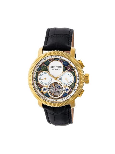 Other Designers Heritor Aura Automatic White Dial Men's Watch HR3505