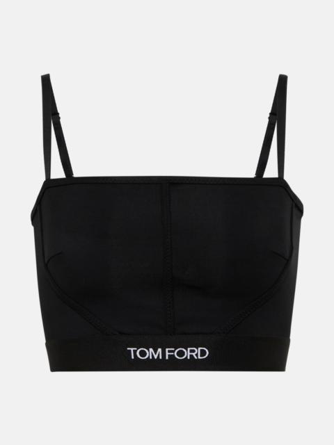 TOM FORD Logo bralette