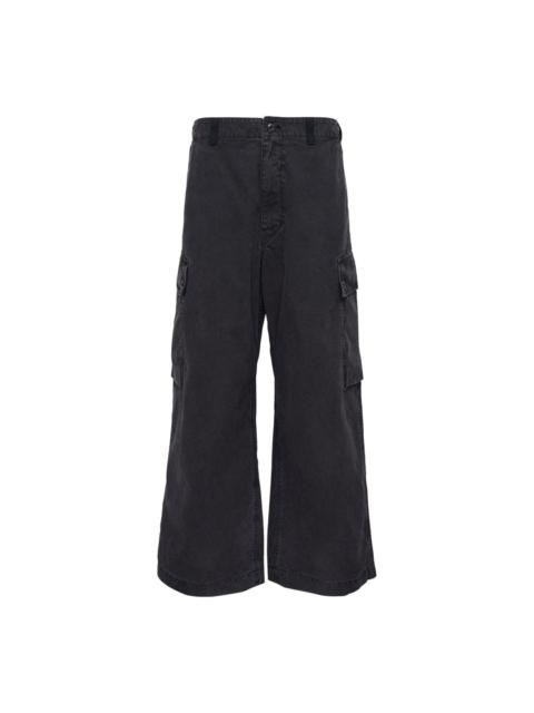 Comme des Garçons Homme Cotton Worsted Uneven Oxford Pants